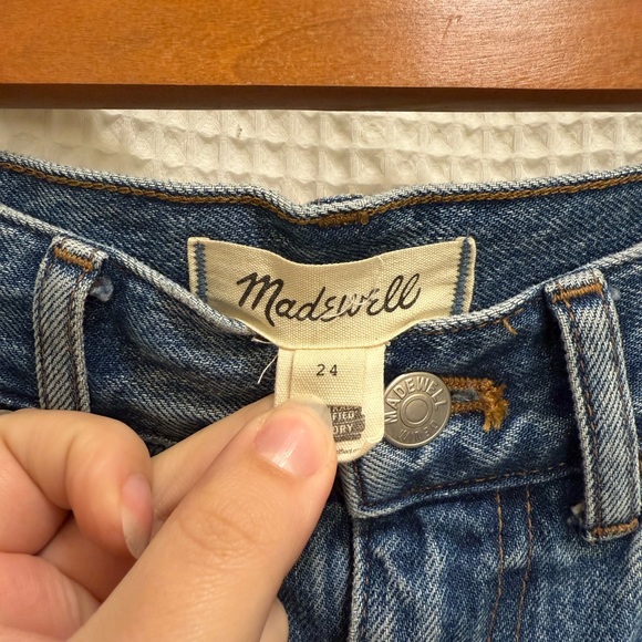 Madewell Blue Denim Maxi Skirt - Picture 2 of 6